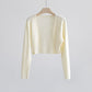 ✨Sun knit Cardigan Women's thin ice silk Coat shawl air-conditioned shirt with slip skirt