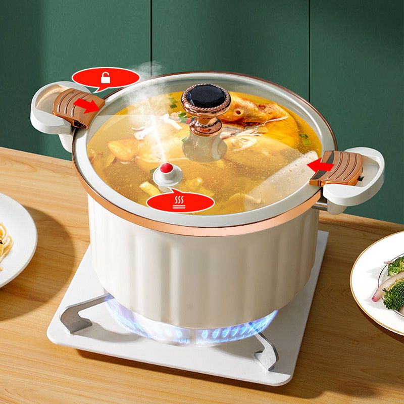 Non-stick Enamel Micro Pressure Cooker