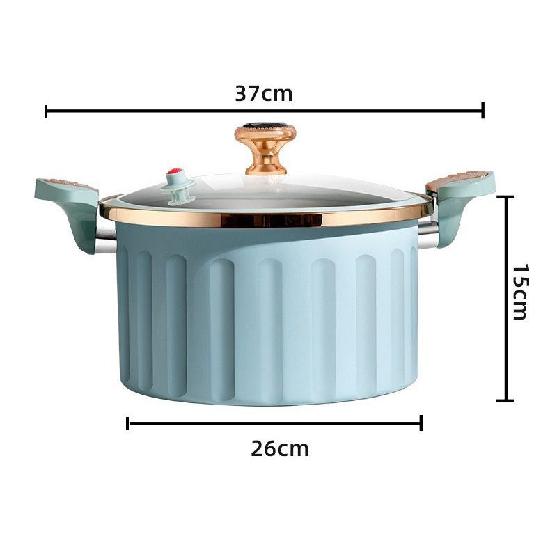 Non-stick Enamel Micro Pressure Cooker