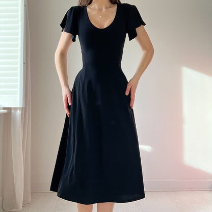 2-way dressing elegant flounce skirt