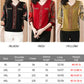 Stylish V-neck Rhinestone-embellished Top For Autumn