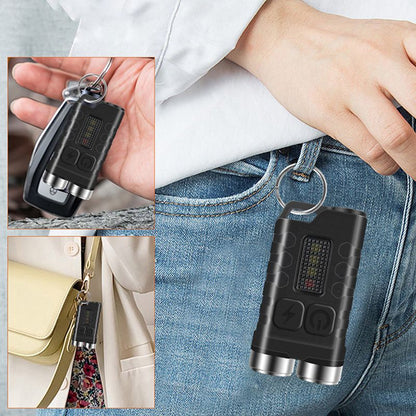 Magnetic Mini Keychain Flashlight（50% OFF）