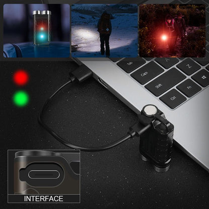 Magnetic Mini Keychain Flashlight（50% OFF）