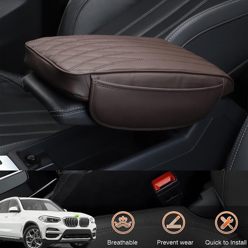 Universal Leather Car Armrest Mat