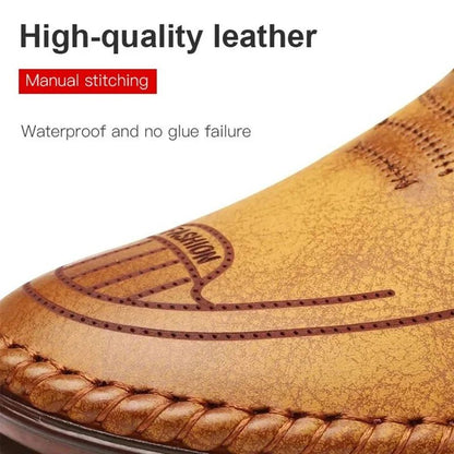 Men's Leather Slip-On Loafer