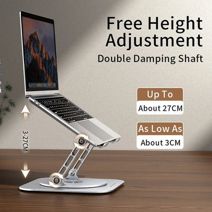 Laptop Stand Aluminum Alloy Rotating Bracket（50% OFF）