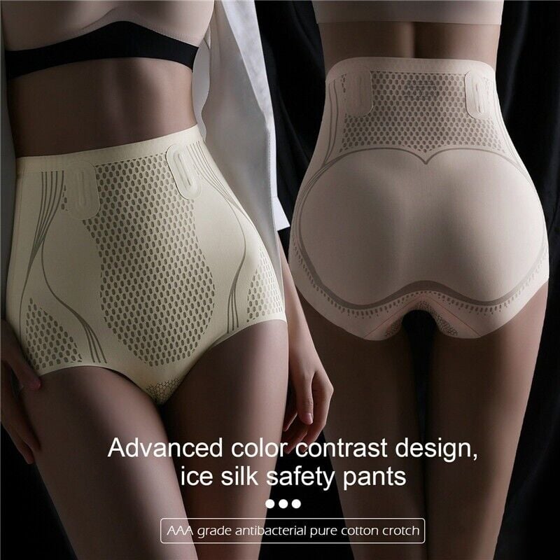 Ice Silk Ion Fibre Tummy Control Underpants（50% OFF）