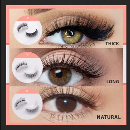 $9.99🔥WATERPROOF 🔥SELF-ADHESIVE EYELASHES