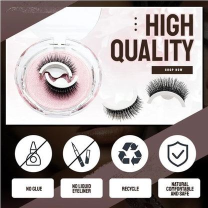 $9.99🔥WATERPROOF 🔥SELF-ADHESIVE EYELASHES