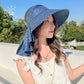 Women’s Wide Brim All-match Sun Hat with Neck Flap（50% OFF）