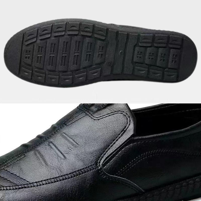 Men’s Slip-on Business Casual Leather Shoes（50% OFF）