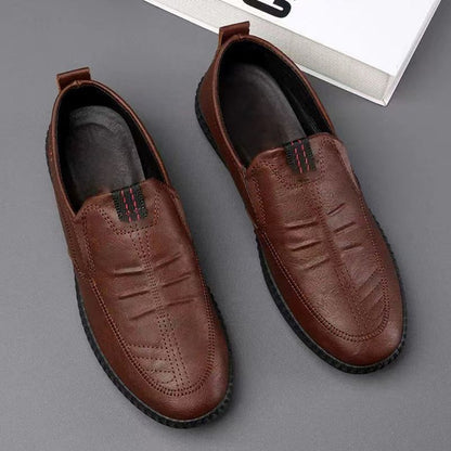 Men’s Slip-on Business Casual Leather Shoes（50% OFF）