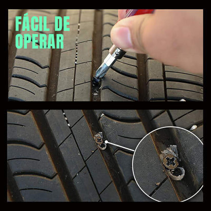 Vacuum tyre repair nail