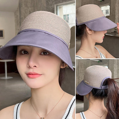 Large-brim Women's Sun Hat In Summer