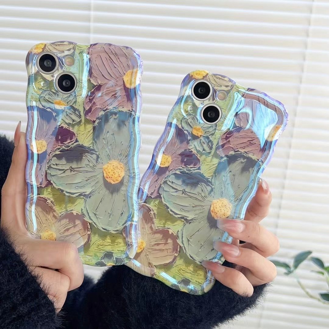 iPhone Colorful Oil Painting Exquisite Phone Case（50% OFF）