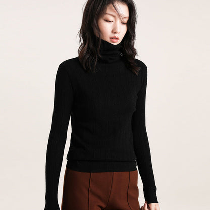 Women’s Turtleneck Soft Slim Sweater（50% OFF）