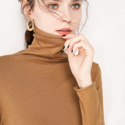 Women’s Turtleneck Soft Slim Sweater（50% OFF）