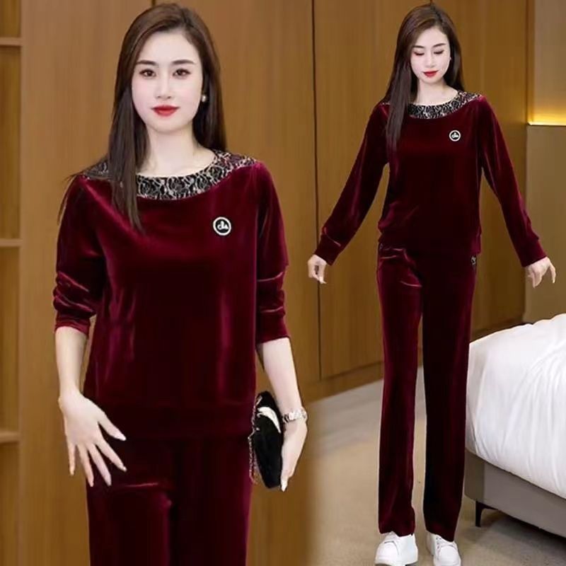 Women's Soft Casual Long Sleeve & Pants Suit（50% OFF）