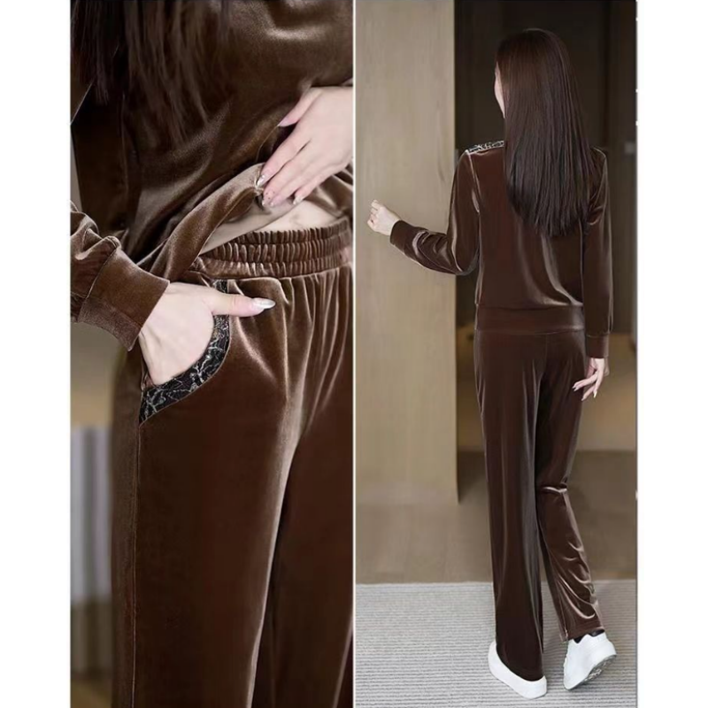 Women's Soft Casual Long Sleeve & Pants Suit（50% OFF）